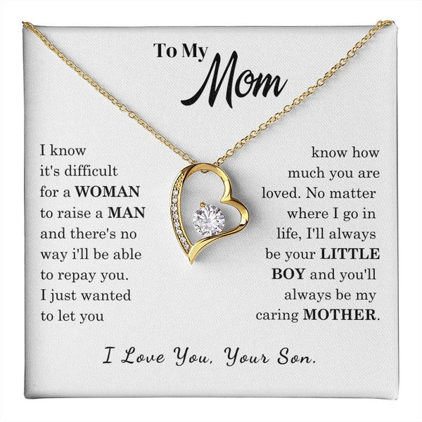 [Almost Sold Out] To My Mom - I Love You Mother - Necklace