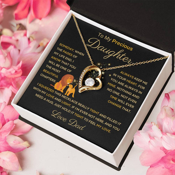 [ Few left only ] To My Precious Daughter From Dad - The Most Beautiful Chapters - Lion Black