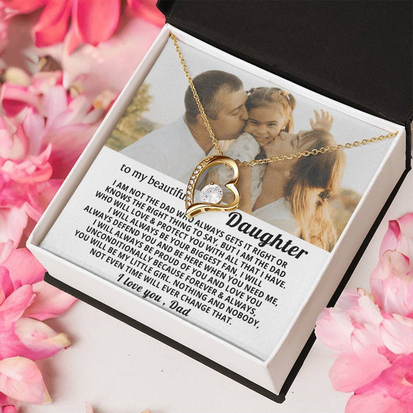 To My Beautiful Daughter,I will always be your biggest fan - my little girl - Personalized