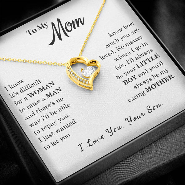 [Almost Sold Out] To My Mom - I Love You Mother - Necklace