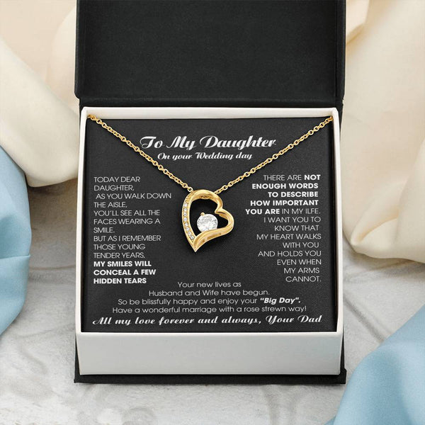 [Almost Sold Out] To My Daughter on Wedding Day - Be blissfully happy and enjoy your “Big Day"