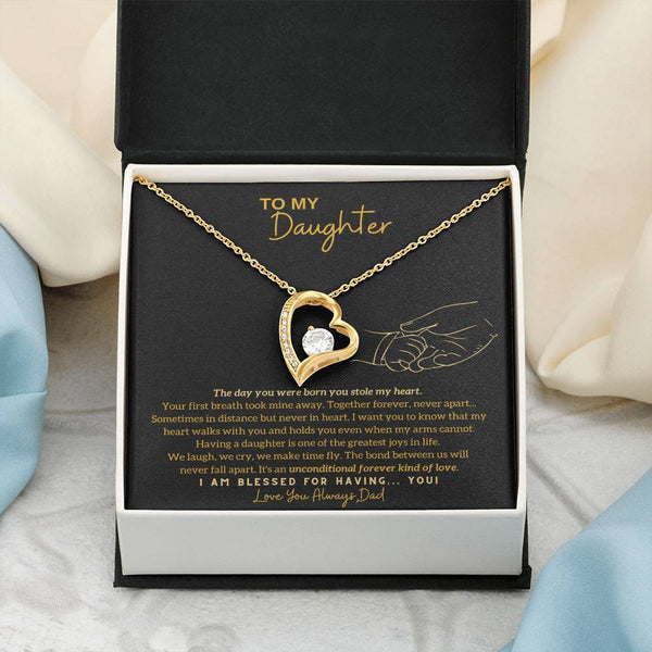 [Only a few left] To My Daughter - The day you were born you stole my heart