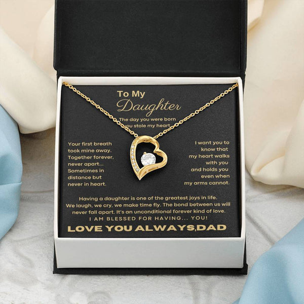 [ Forever Love] To My Daughter - The day you were born you stole my heart