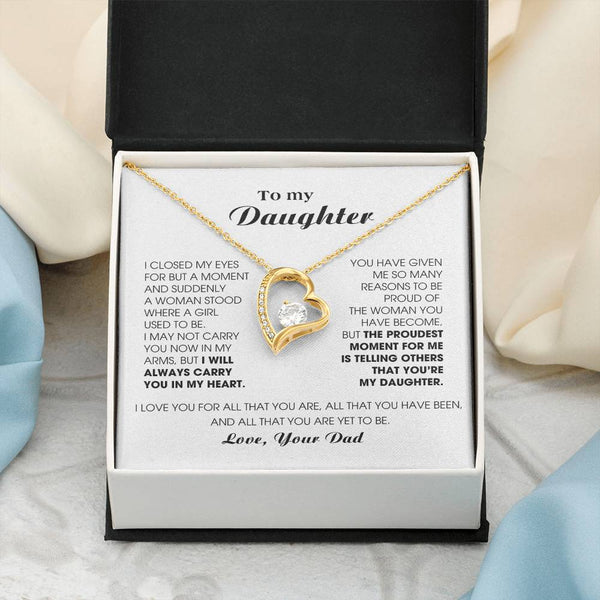 [Almost Sold Out] To My Daughter -  I will ALWAYS carry you in my heart