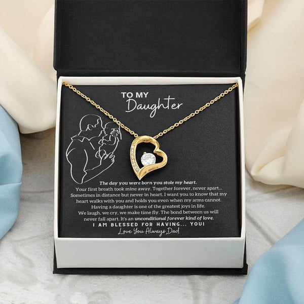 [ Few left only ] To My Daughter - The day you were born you stole my heart