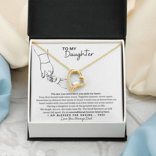To My Daughter - The day you were born you stole my heart