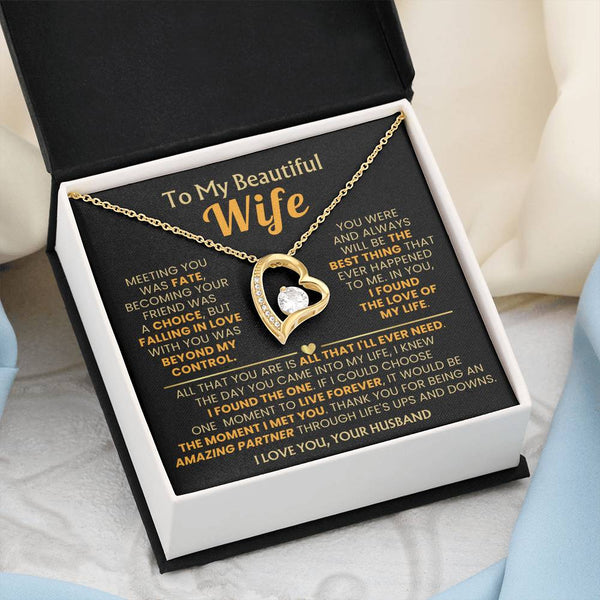 [Almost Sold Out] TO MY BEAUTIFUL WIFE - I knew I found the one