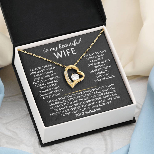 To My Beautiful Wife, Thank you for everything you do ( Forever Love )