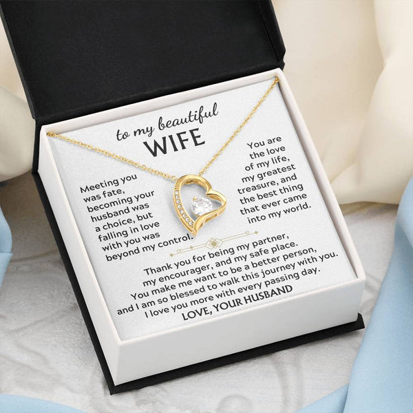 To My Beautiful Wife - my greatest treasure (Almost Gone)