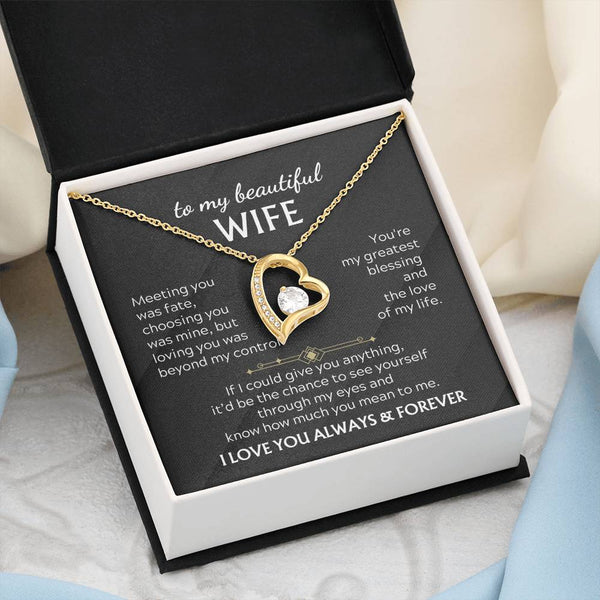 TO MY BEAUTIFUL WIFE - my greatest blessing and the love of my life