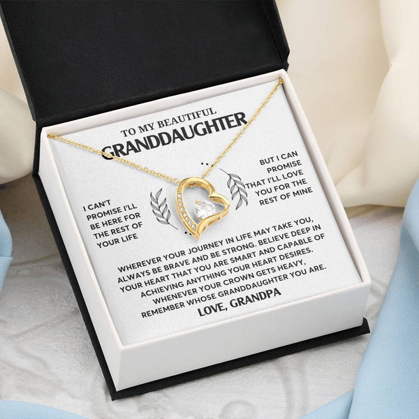 Granddaughter Gift Unusual Gift , Granddaughter Gifts, To My Granddaughter Necklace, Granddaughter Jewelry Gift