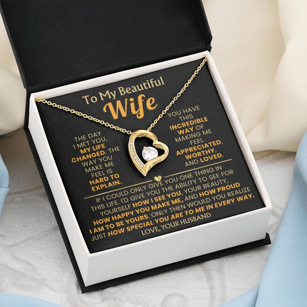 [Almost Sold Out] TO MY BEAUTIFUL WIFE - The day I met you, my life changed