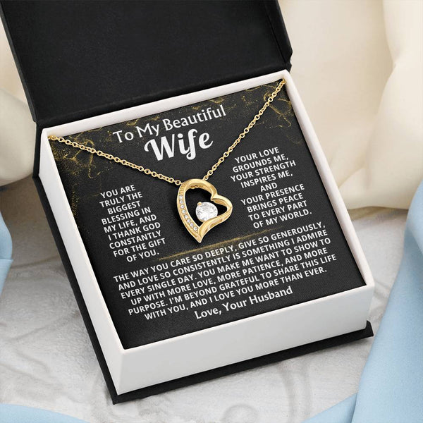To My Beautiful Wife,  I thank God constantly for the gift of you