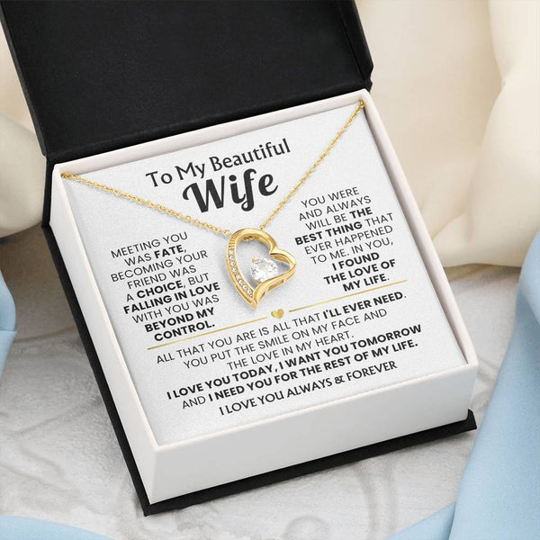 TO MY BEAUTIFUL WIFE - You put the smile on face and the love in my heart