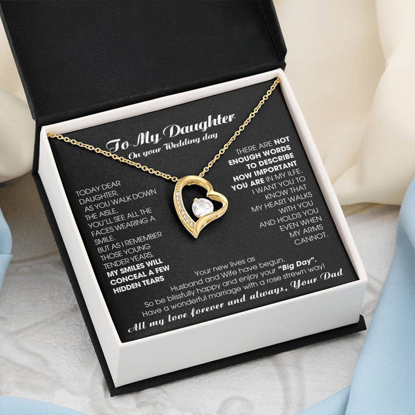 [Almost Sold Out] To My Daughter on Wedding Day - Be blissfully happy and enjoy your “Big Day"