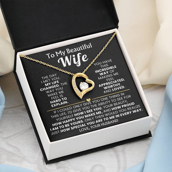 ( Forever Love ) TO MY BEAUTIFUL WIFE - The day I met you, my life changed