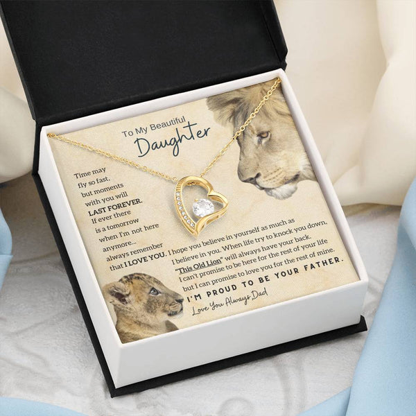 [Only a few left] To My Beautiful Daughter - Moments With You Will Last Forever