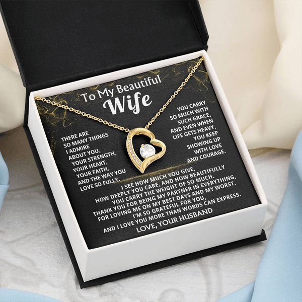 To My Beautiful Wife, you keep showing up with love and courage ( Almost Gone )