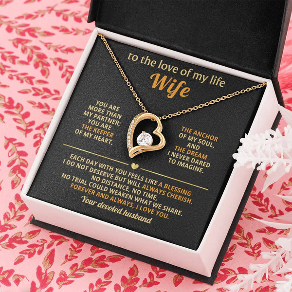 To the love of my life - Wife,  you are the keeper of my heart ( Almost Gone )