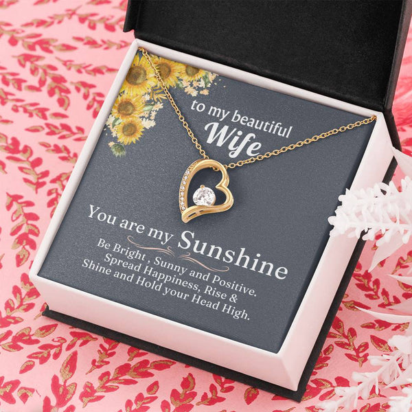 TO MY BEAUTIFUL WIFE - You are my Sunshine