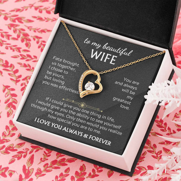 TO MY BEAUTIFUL WIFE - Loving you was effortless