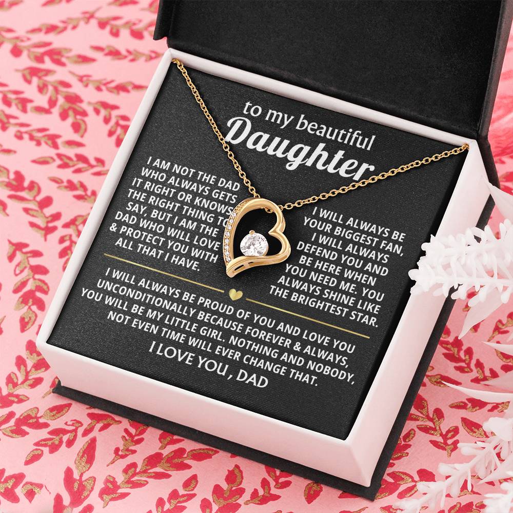 To My Daughter - Love Dad - Biggest Fan