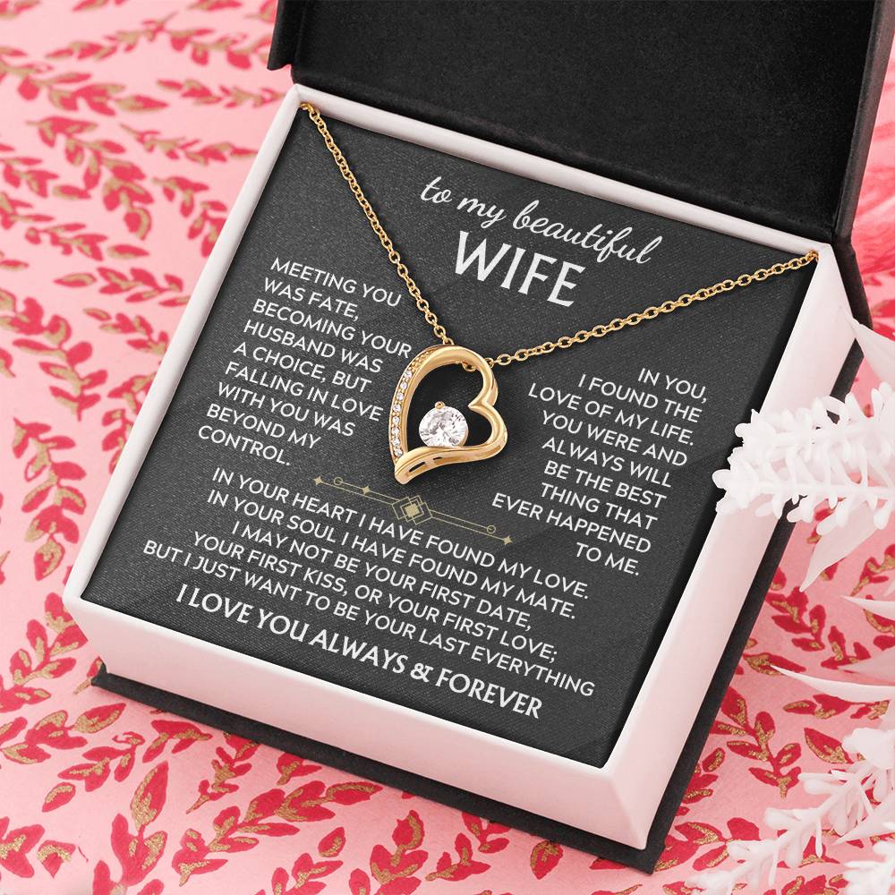 TO MY BEAUTIFUL WIFE - I Just Want To Be Your Last Everything