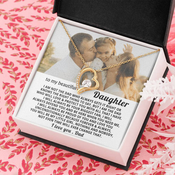 To My Beautiful Daughter,I will always be your biggest fan - my little girl - Personalized