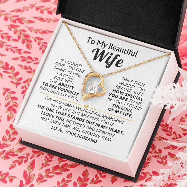 TO MY BEAUTIFUL WIFE - MEETING YOU IS THE ONE THAT STANDS OUT IN MY HEART