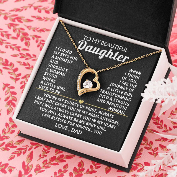 (Only a few left) TO MY BEAUTIFUL DAUGHTER - Strong and beautiful woman