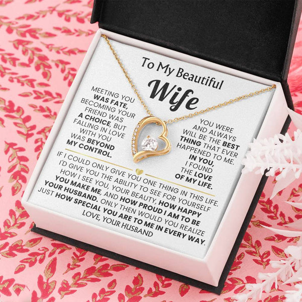 TO MY BEAUTIFUL WIFE - I am to be your husband