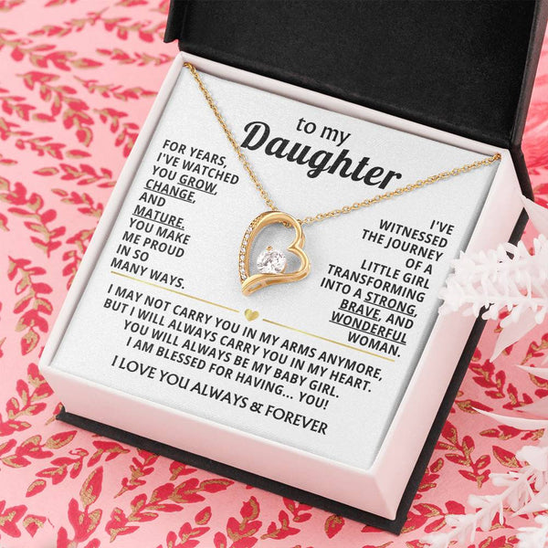 TO MY DAUGHTER - You grow, change, and mature
