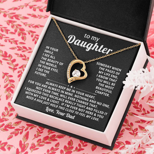 To My Daughter, I see all the beauty of the world