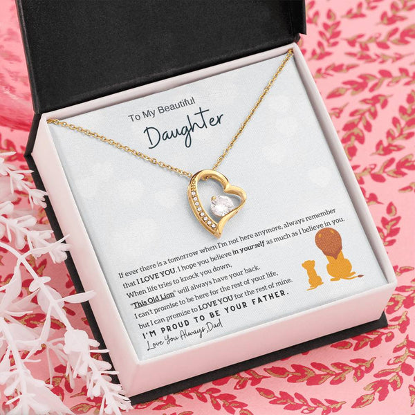 [Only a few left] To My Beautiful Daughter - Always remember that I LOVE YOU