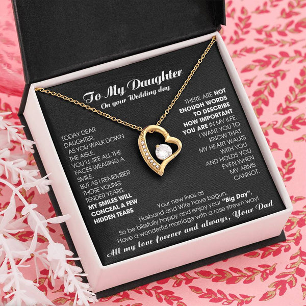[Almost Sold Out] To My Daughter on Wedding Day - Be blissfully happy and enjoy your “Big Day"