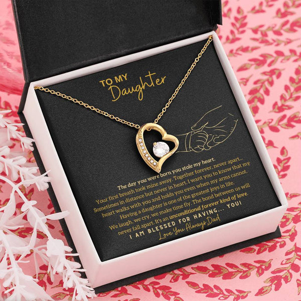 [Only a few left] To My Daughter - The day you were born you stole my heart