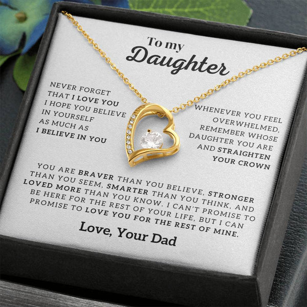 To My Daughter, Never Forget That I Love You