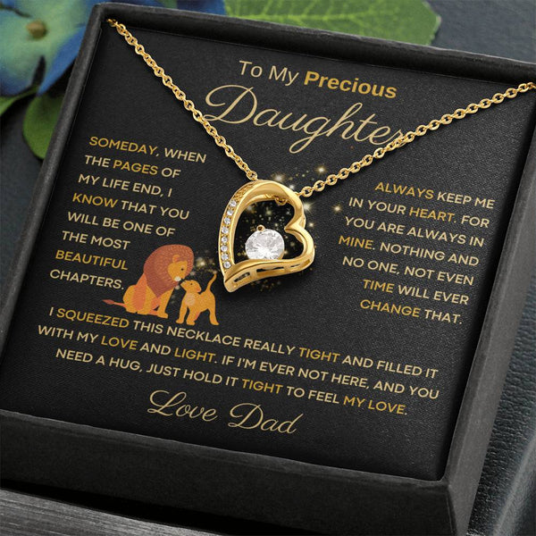 [ Few left only ] To My Precious Daughter From Dad - The Most Beautiful Chapters - Lion Black