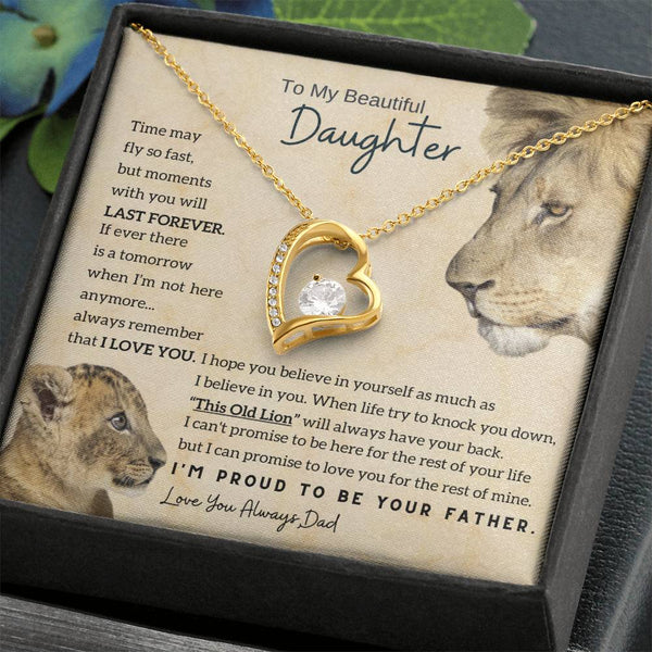 [Only a few left] To My Beautiful Daughter - Moments With You Will Last Forever