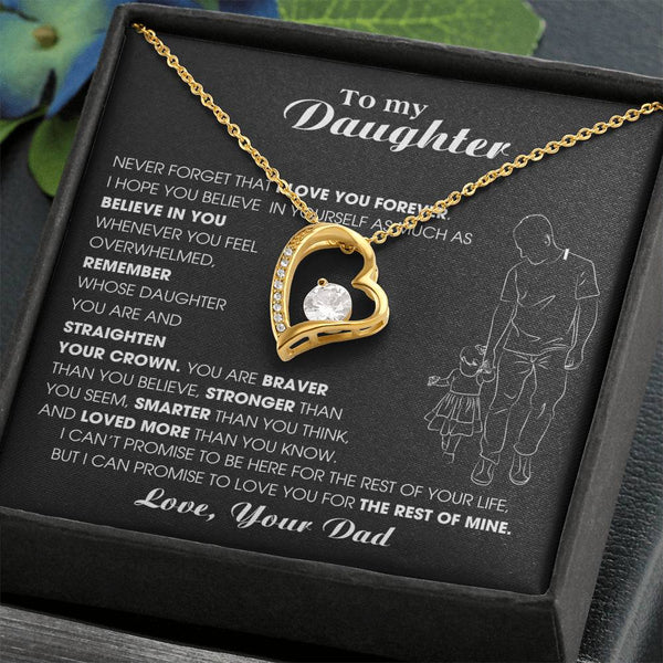 To My Daughter, Never Forget That I Love You Forever [ Almost sold out ]