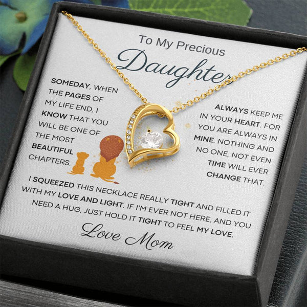 To My Precious Daughter From Mom - The Most Beautiful Chapters - Lion White
