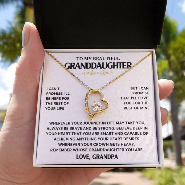 Granddaughter Gift Unusual Gift, Gifts For Granddaughter, To My Granddaughter Necklace, Girls Necklace