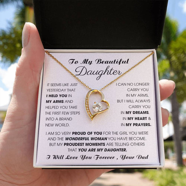 To My Beautiful Daughter, I will always carry you in my DREAMS, in my HEART & in my PRAYERS [ Forever Love ]