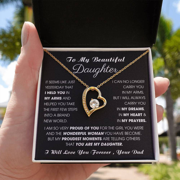 [Almost Sold Out] To My Beautiful Daughter, I will always carry you in my DREAMS, in my HEART & in my PRAYERS