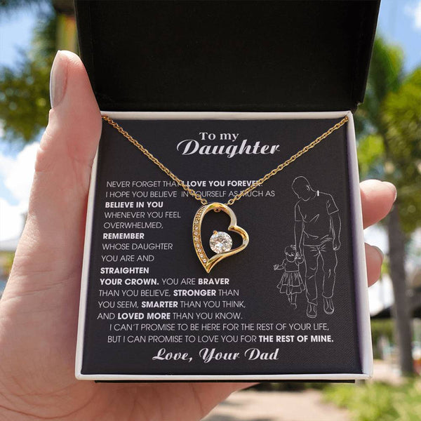 To My Daughter, Never Forget That I Love You Forever [ Almost sold out ]