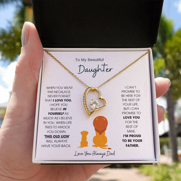 To My Beautiful Daughter, "This Old Lion" Will Always Have Your Back