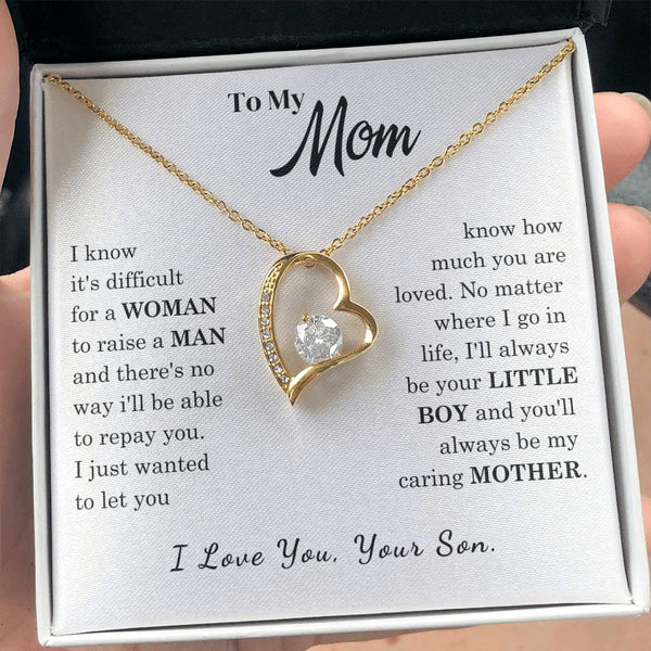 [Almost Sold Out] To My Mom - I Love You Mother - Necklace