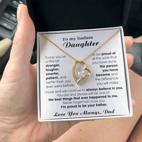 [Almost Sold Out] To My Badass Daughter, I'm proud to be your Father