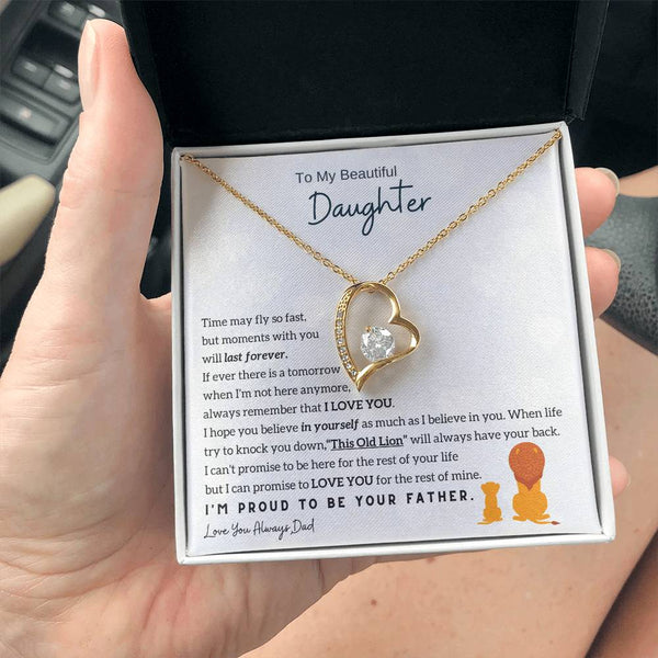 To My Beautiful Daughter, Moments With You Will Last Forever