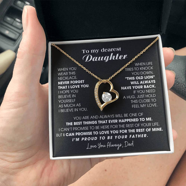 [Almost Sold Out] To My Dearest Daughter , If you need a hug, just hold this close to feel my love
